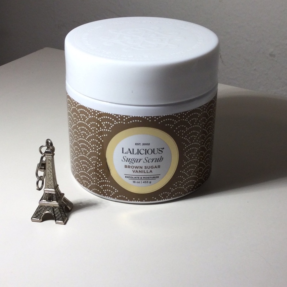 Lalicious Brown Sugar Vanilla Sugar Scrub 16 oz